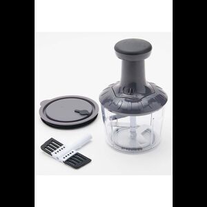 Prepology 4-Cup Press Chopper with Storage Lid